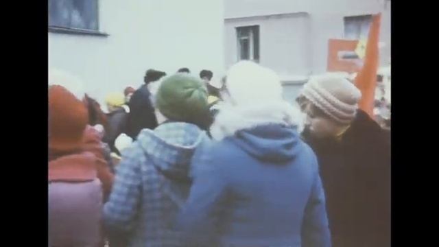 Нововоронеж демонстрация 7 ноября 1978 средняя школа №1