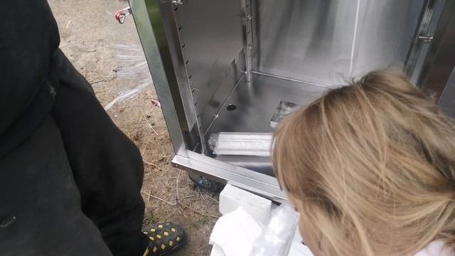 Купили термокамеру.