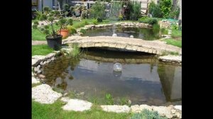 Симпатичные декоративные мостики для сада