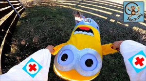 Дети и Машина. Диана и Даня играют в доктора - Сборник Pretend Play Doctor Манкиту