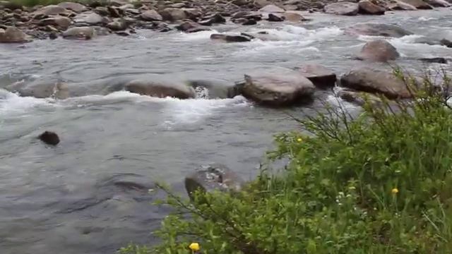 Ниже порога "Бегемот" участок шивер общей протяжённостью около 300 м. Река Бол. Хоймад смотреть онлайн