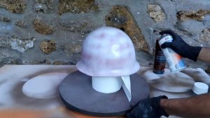 РЖАВЫЙ АРМЕЙСКИЙ ШЛЕМ- РЕСТАВРАЦИЯ