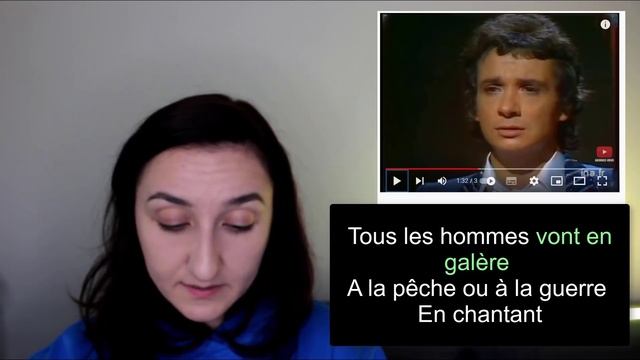 ?Французский по песням. Michel Sardou - En chantant. Разбор песни смотреть онлайн