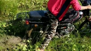 Покатушки на альфе по грязи(упал)