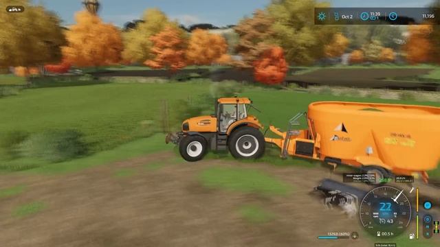 Agitation of a Slurry Pit & Slurry Spreading Using New Equipment│L'Elevage Breton│FS 22│Timelapse#6 смотреть онлайн