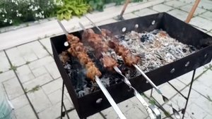 Шашлык из индоутки. Жизнь в Сибири.