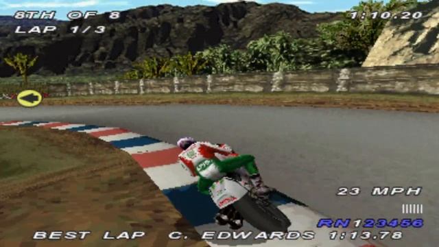 Unreal 100%: Castrol Honda Superbike Racing (PlayStation) (1999)