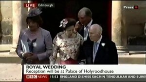 Royal Wedding: Zara Phillips Weds Mike Tindall - part 2