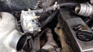 Хундай старекс дизель переделка на газ!!!