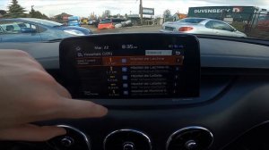 How to Find Points of Interest in Navigation in Kia Stinger ( 2017 – now )