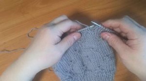 Несложный миловидный узор спицами для ваших изделий