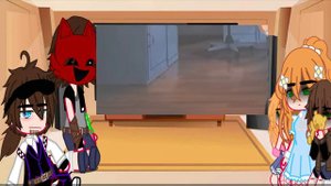 🔪Реакция семьи Афтона на Генри Эмиля ☠️ 1/1 🍃ZelEнкA🍀 😘