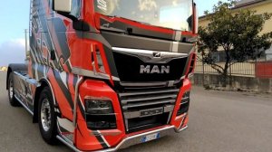 4K Man Truck TGX 680 4x2 (Limited Edition) Exterior -Sound- Team Acconcia