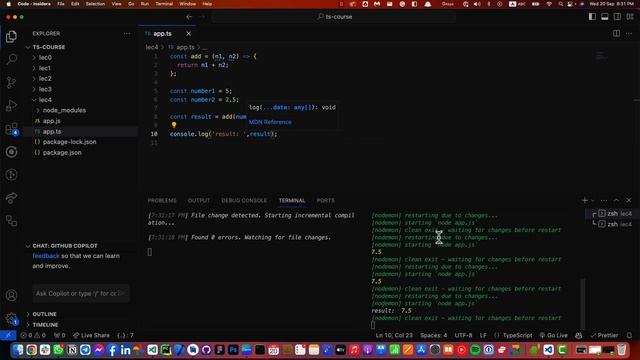 TypeScript Like A Genie - Project init + Core Types - Osama Soliman - (Arabic)