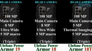 Best Flagship Ulefone Power Armor 19 Vs Ulefone Power Armor 18 Vs Ulefone Power Armor 18T | 2023