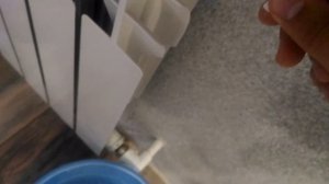 Осмотр радиатора отопления после демонтажа-монтажа. Тепловизор. Кран маевского.