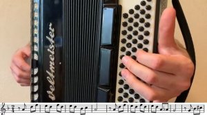The Godfather Theme | Крестный отец на аккордеоне | Разбор на аккордеоне | accordion lessons