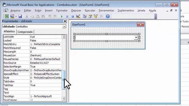 Excel VBA Combobox смотреть онлайн