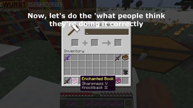 How to use Anvils in Minecraft without hitting 'Too expensive' смотреть онлайн