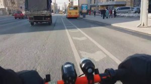 Самодельный мото самокат