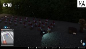 Watch Dogs 2 - секретный костюм Маркус и 10 гномов