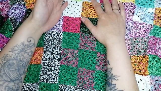 Обзор на готовый плед. смотреть онлайн