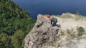 Пеший поход на скалу Белый камень