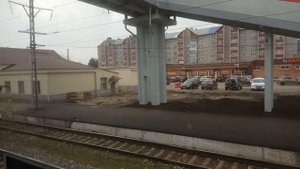 Янаул из окна поезда (2022)