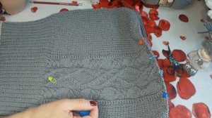 ВЯЖУ ПЛАТЬЕ СПИЦАМИ.#вязаное платье спицами#