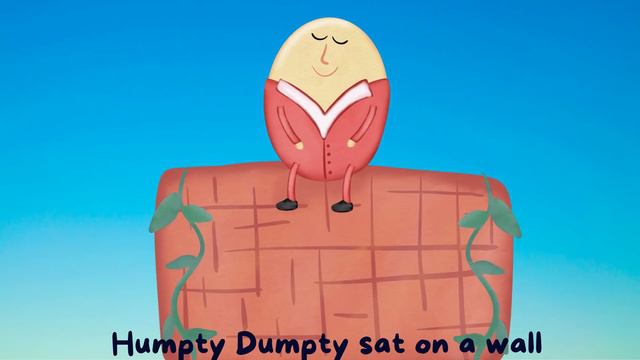 Humpty Dumpty Sat On A Wall With Lyrics | Nursery Rhymes | Kids Songs | SM Kiddos Learning смотреть онлайн