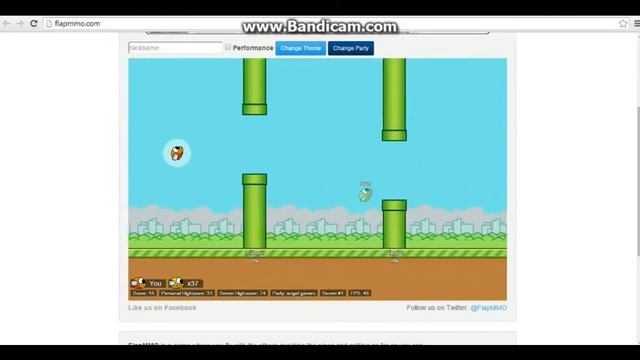 Flappy Bird - MULTIPLAYER смотреть онлайн