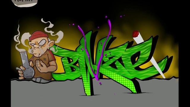 PROCREATE || Digital GRAFFITI || colaboration BLAZE x Kopak смотреть онлайн