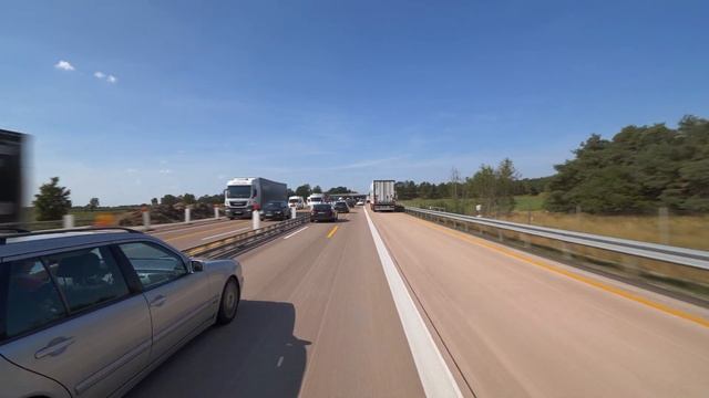 Autobahn (A7), Germany: Hildesheim - Hannover - Dreieck Walsrode - Soltau-Süd - 4K Ultra HD XL-Vide смотреть онлайн