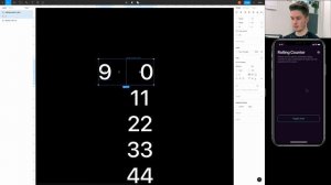 Rolling Counter [with VARIANTS] | Figma Advanced Prototyping