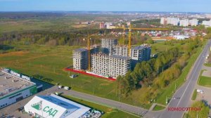 ЖК "А14 Умные кварталы", видео с квадрокоптера