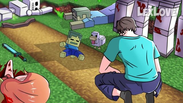 Minecraft Zombie Break Dance PART 2. [Sims cat break dancing meme] смотреть онлайн
