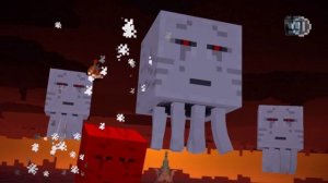 Minecraft: Story Mode - Season Two - 3-Headed Ghast Boss Battle