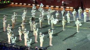 Как проходило закрытие фестиваля "Спасская башня" в Москве