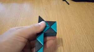 Как сделать собачку из змейки кубик рубик!