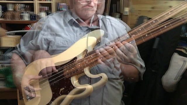DEMO: Fretless "Cream Delight" with Nordstrand NP4a-A3 pickups смотреть онлайн