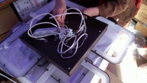 Как собрать мощную Люстру светодиодные квадраты с диммером!