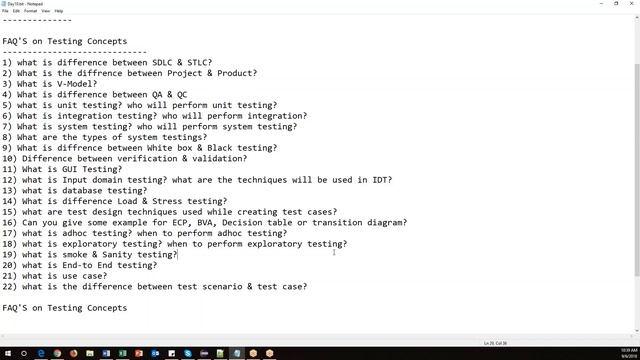 Software Testing - Real Time Interview Questions & Answers смотреть онлайн