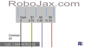 Connect and solder JST XH Identify Wires for Lipo battery