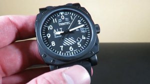 TRINTEC Altimeter Automatic Mens Pilot Watch Review