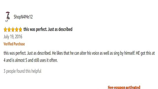 WISHTIME Kids Music Karaoke Microphone Toys X Mas Gift Toddler Singing Karaoke Microphone for Recor