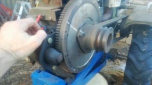 Маховик мотоблока Тата ремонт. что вышло в итоге.