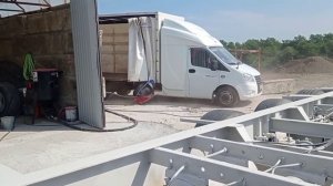 Покраска рамы #газель