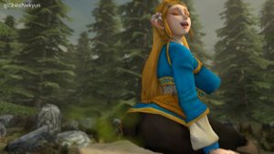 Zelda farts and burps | Girl fart animation
