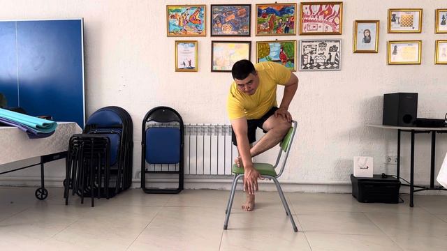 Самый простые упражнение для уменьшения боли в пояснице⏩️