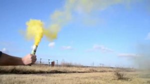 Факел дымовой (желтый) ФДЖ